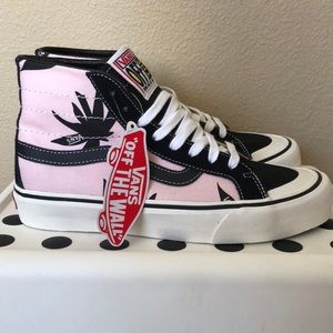 Vans Sk8-Hi 138 Summer Leaf Decon Pink & Black
